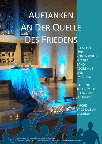 Plakat Abend der Barmherzigkeit 2025