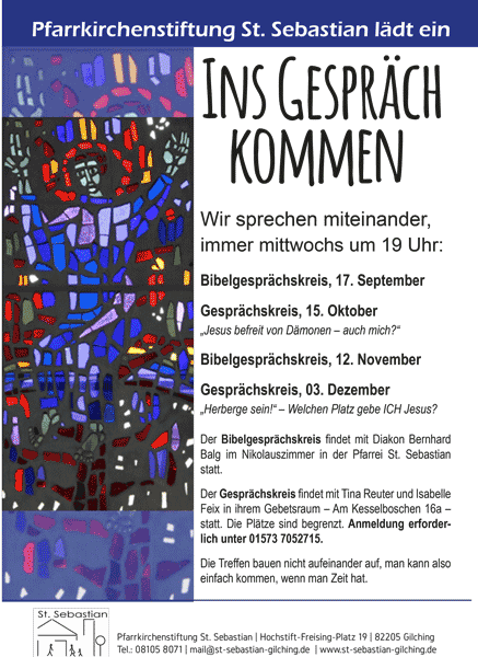 Termine Gesprächskreis