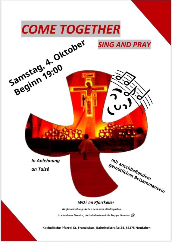Einladung zum Gebet