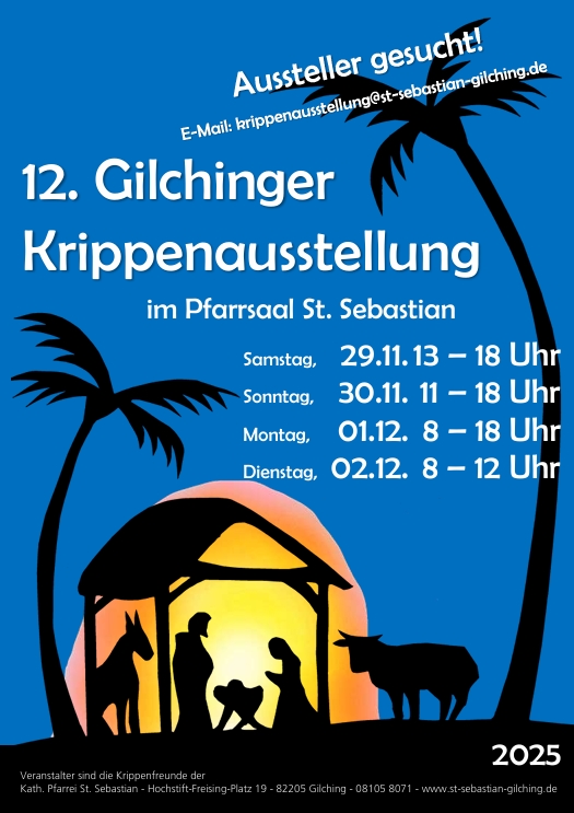 Krippenausstellung2025_Plakat - Flyer-Ausstellergesucht
