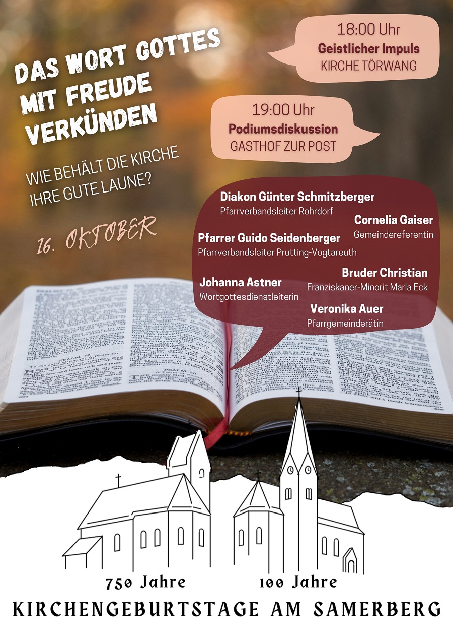 Podiumsdiskussion Törwang