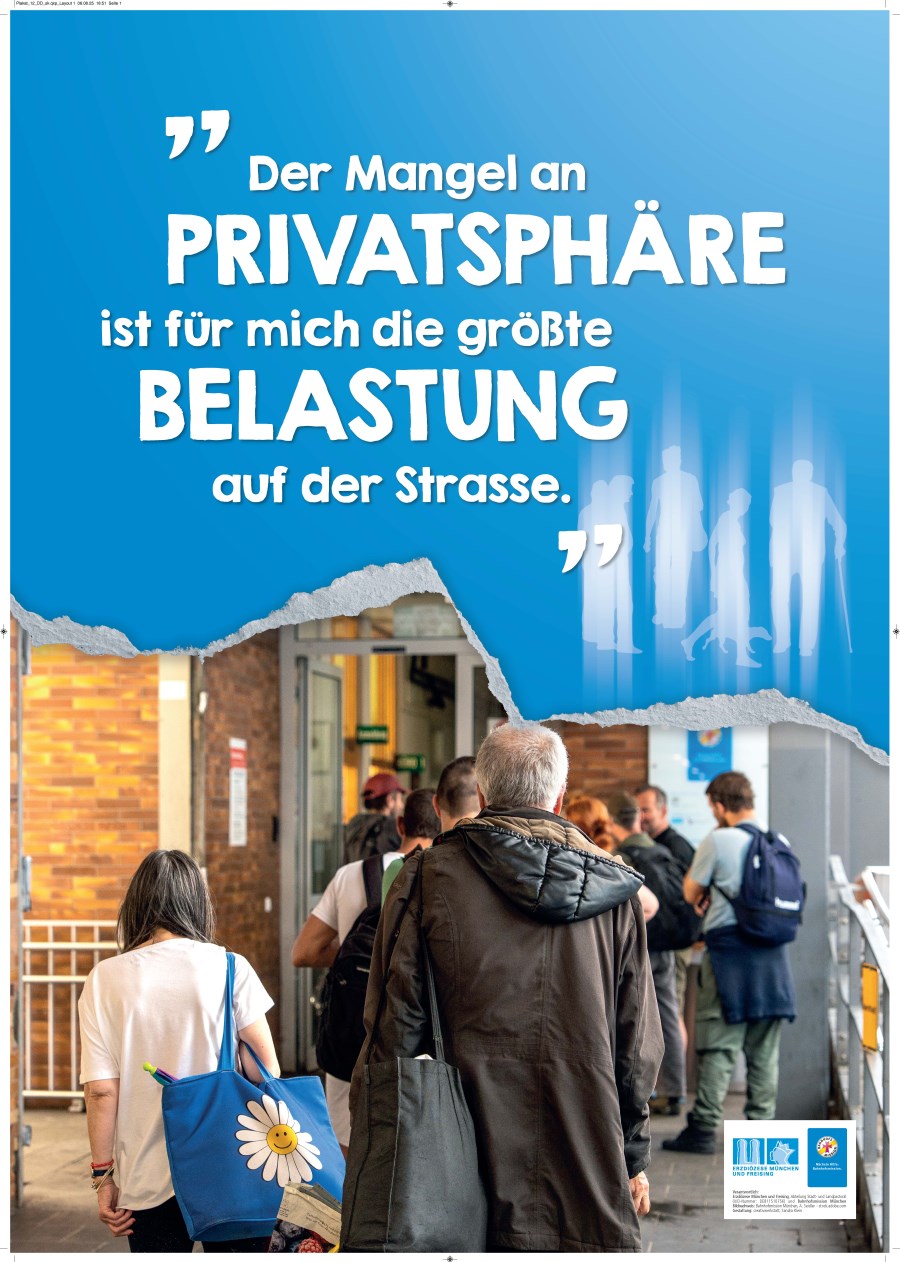 Plakat 12 Ausstellung Wohnungslose am Hauptbahnhof