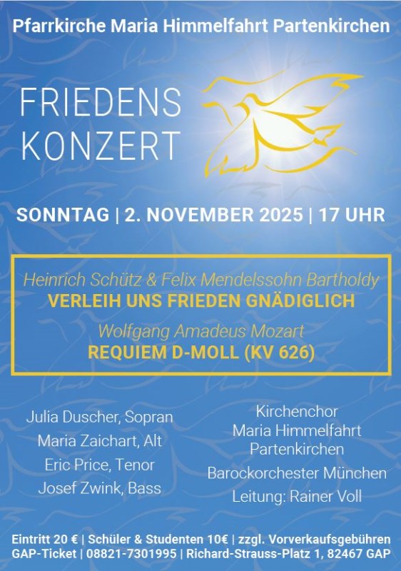 Friedenskonzert Partenkirchen