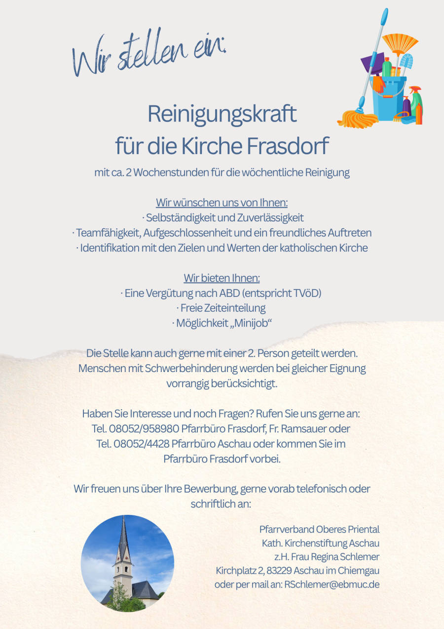 Reinigung