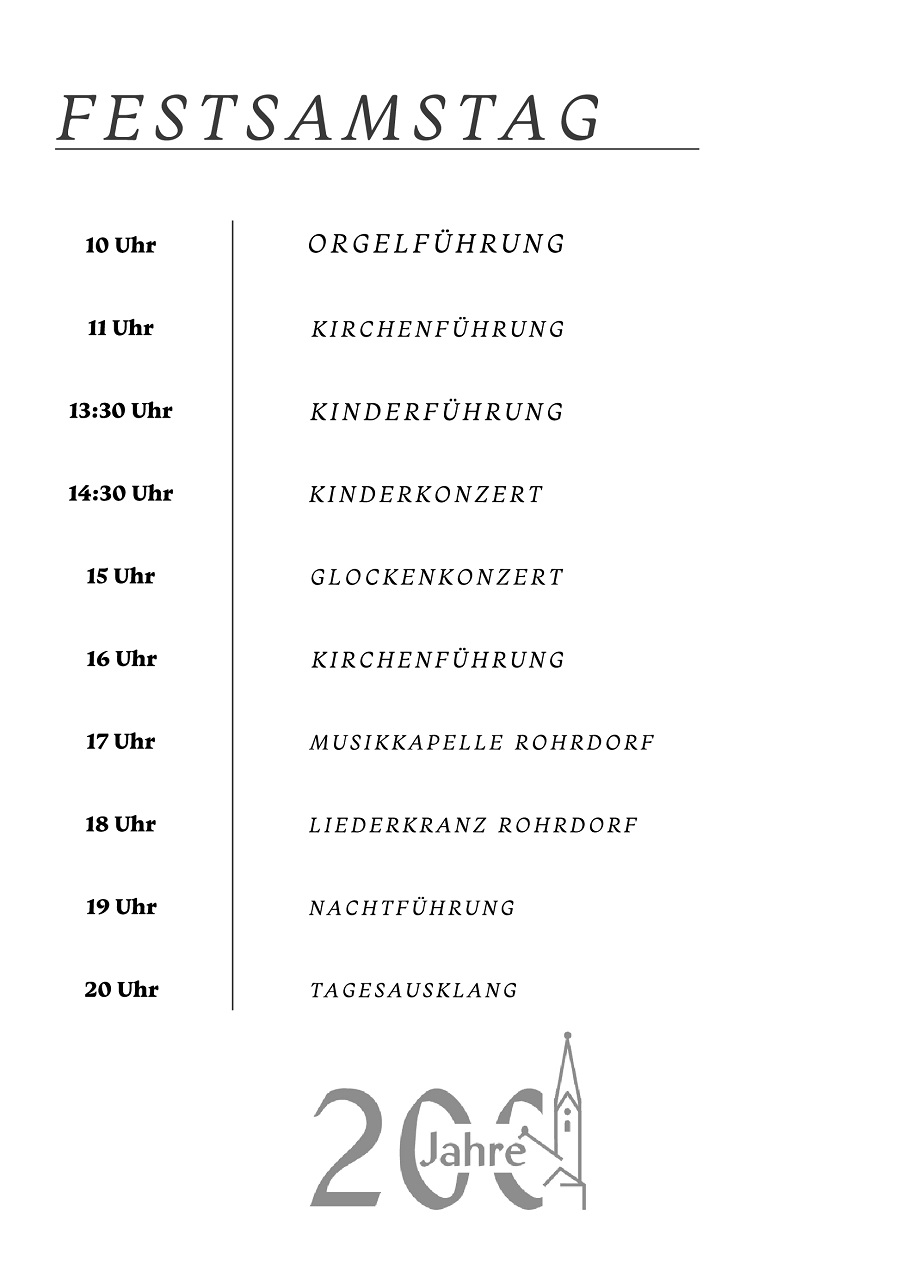 Rohrdorf Jubiläum Programm1