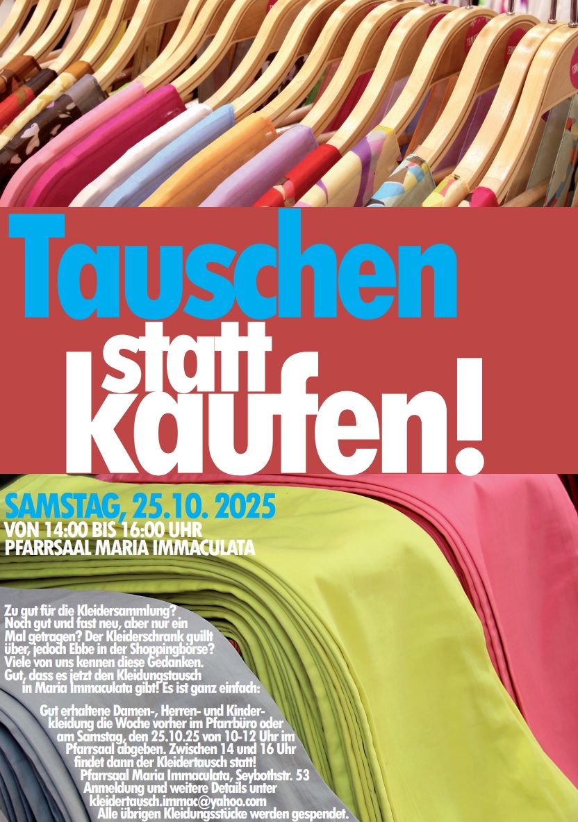 Kleidertausch Oktober 2025