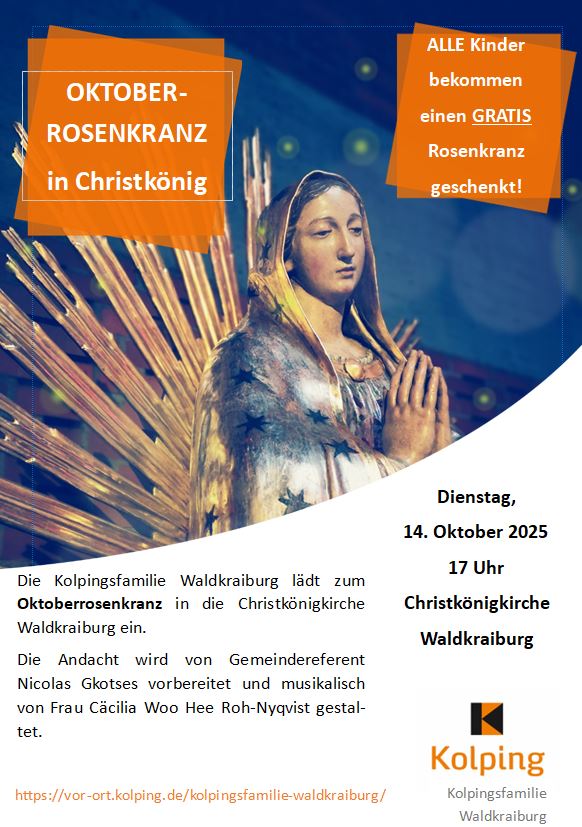 Oktoberrosenkranz Kolping