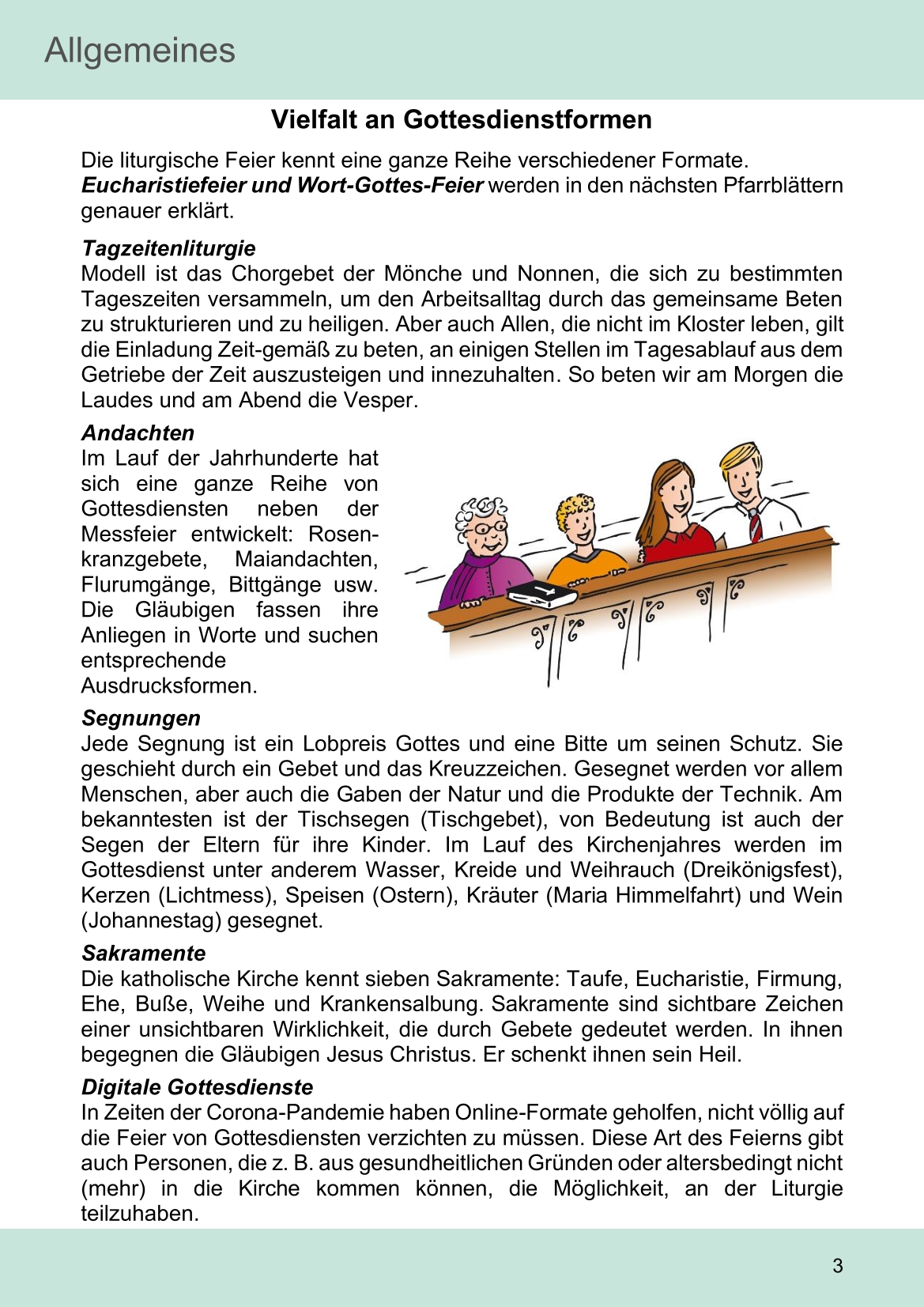 Pfarrblatt für die Pfarrverbände Hörgertshausen-Gammelsdorf und Mauern 06. Oktober bis 02. November 2025 Seite 03