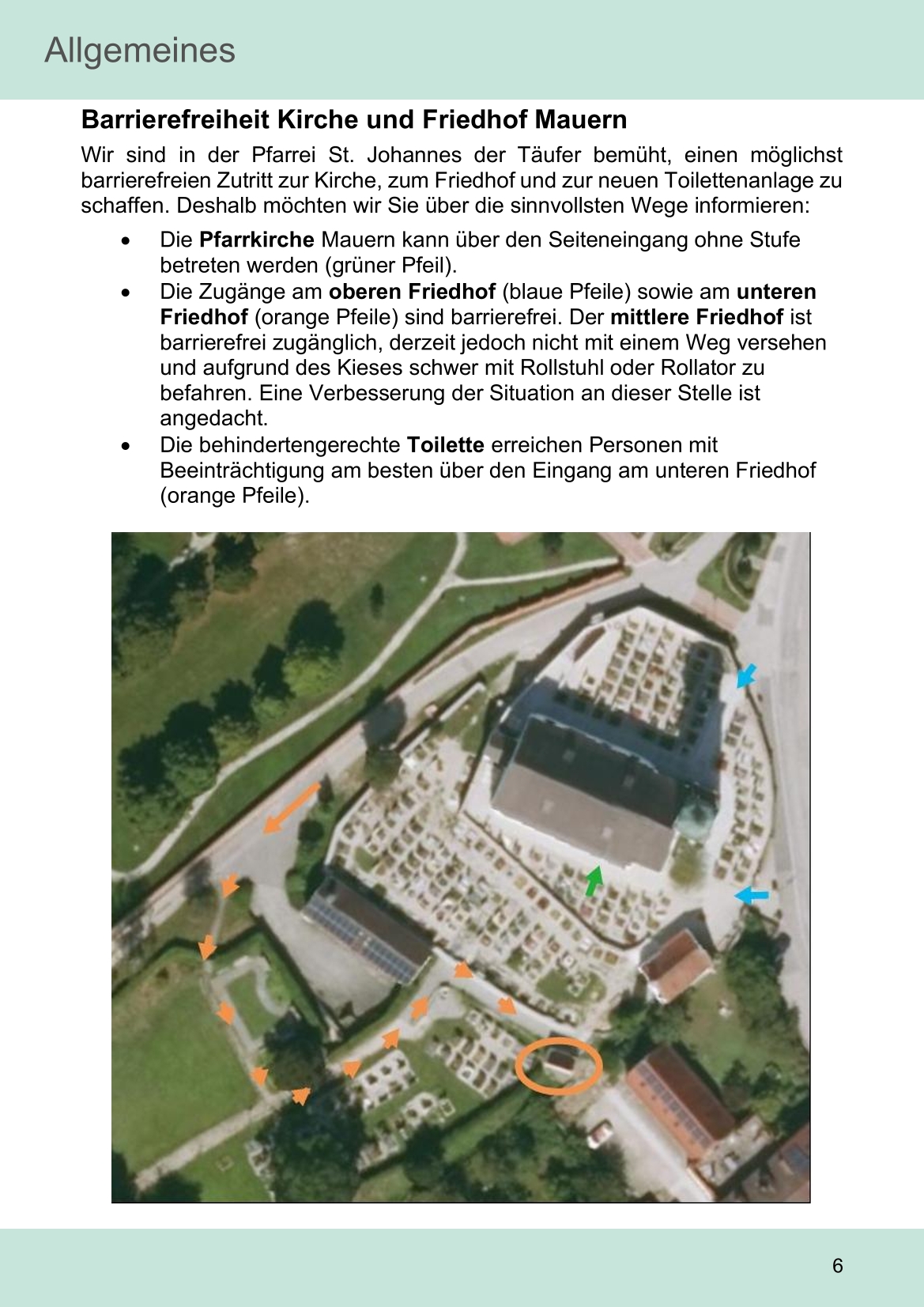 Pfarrblatt für die Pfarrverbände Hörgertshausen-Gammelsdorf und Mauern 06. Oktober bis 02. November 2025 Seite 06