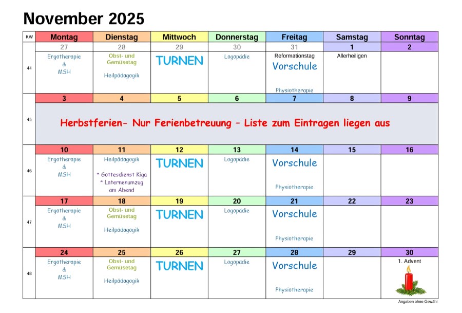 November