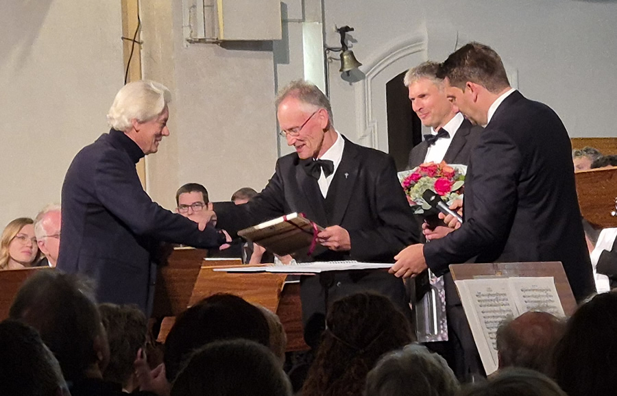 Ehrung Doetsch 50 Jahre Orgelaushilfe 1