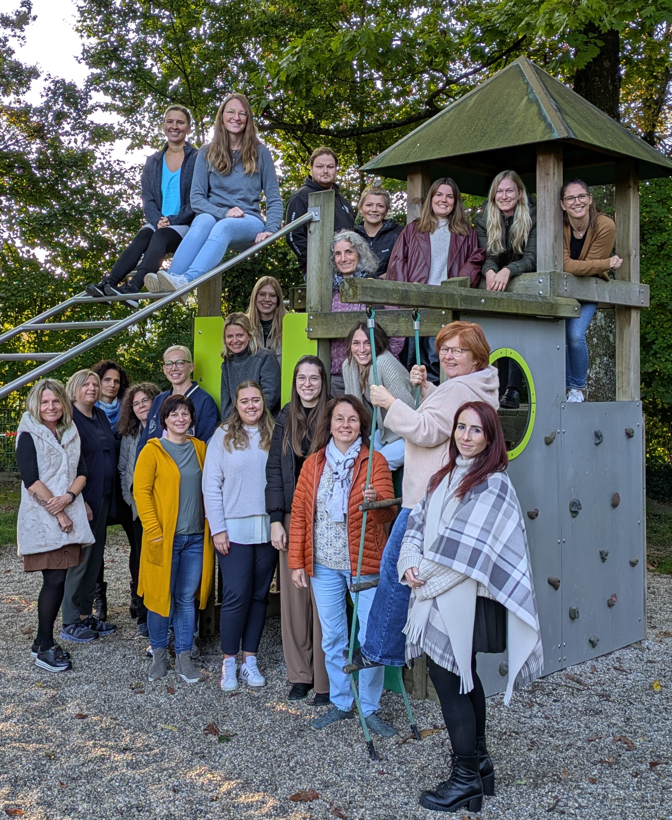 Teamfoto aus dem Jahr Kita Jahr 2025/2026