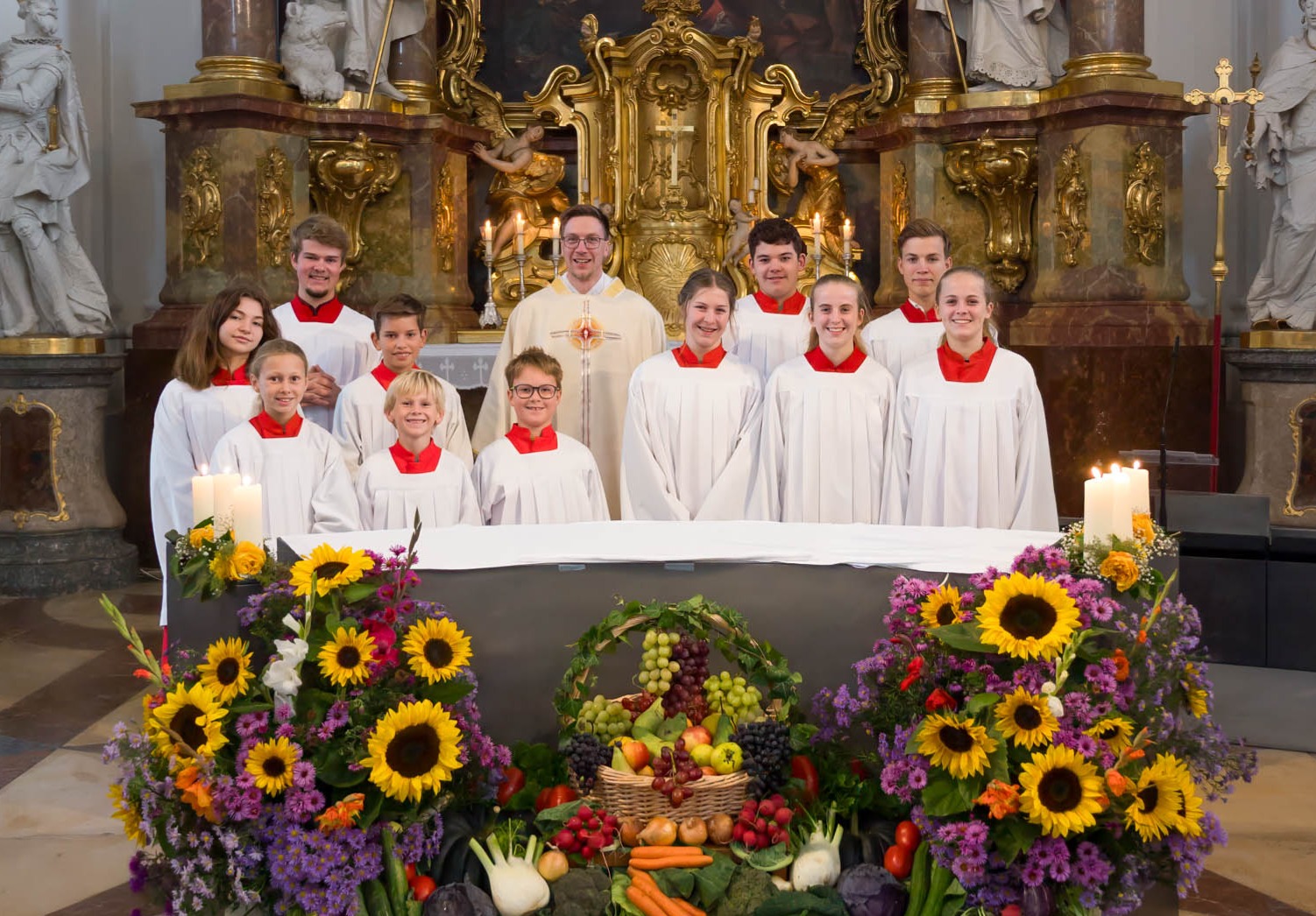 Erntedank 2025 und Mini-Aufnahme