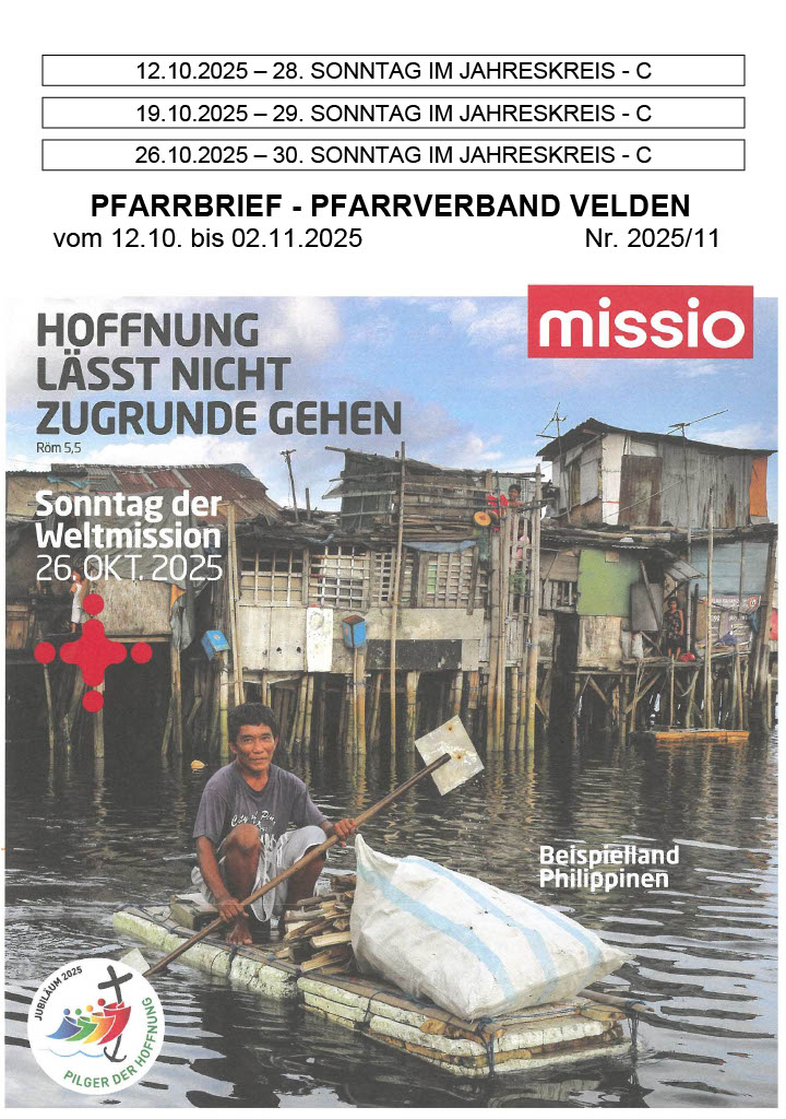 Deckblatt Pfarrbrief