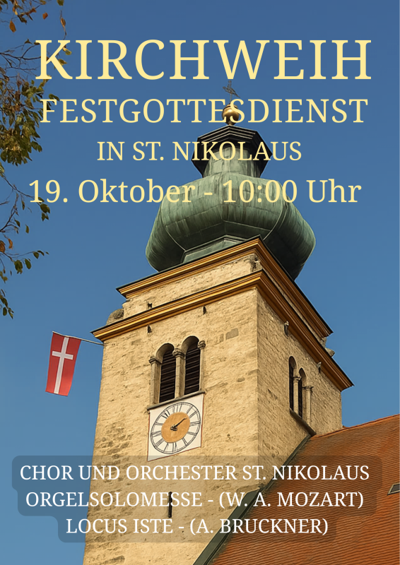 Kirchweih in St. Nikolaus am 19. Oktober 2025