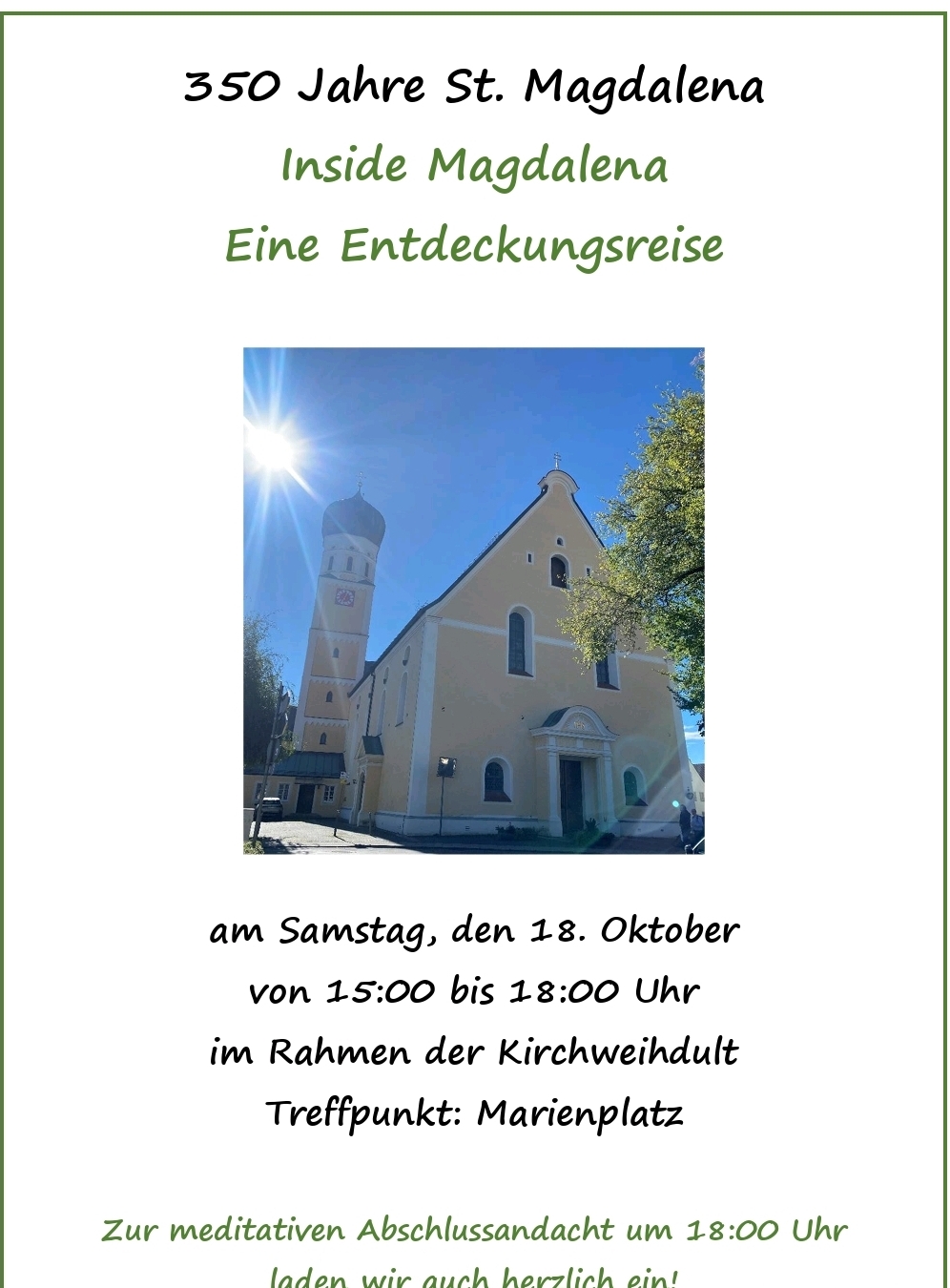 Einladung