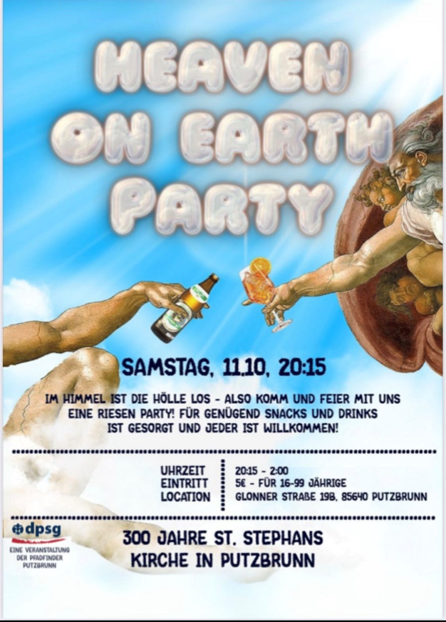 Plakat Heaven on Earth Putzbrunn 2025