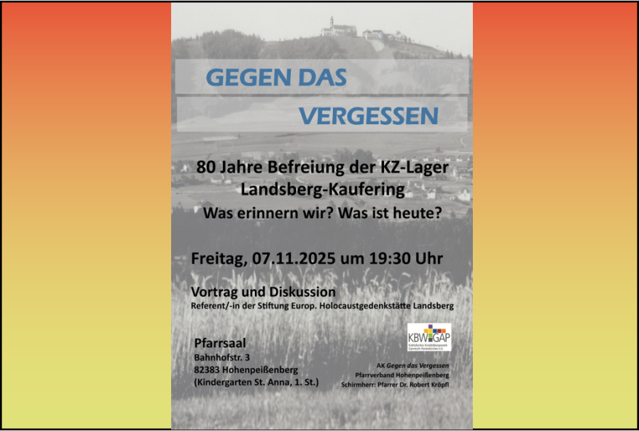 NEWS-2025 Gegen das Vergessen