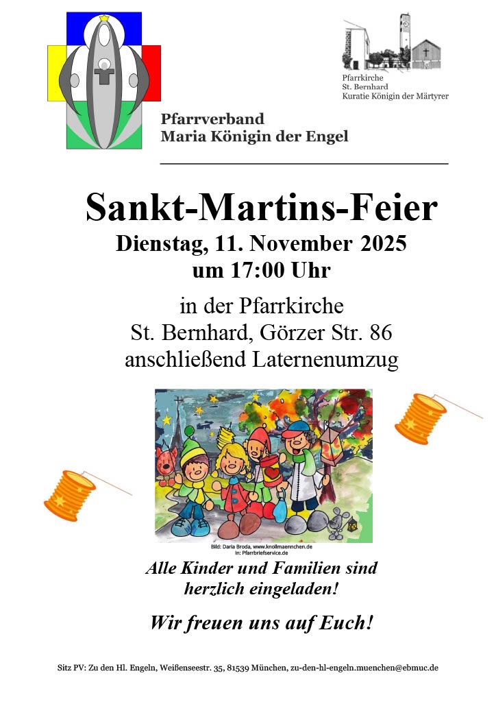St. Martinsfeier St. Bernhard