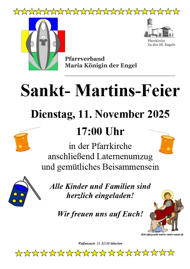 St. Martinsfeier Zu den Hl. Engeln