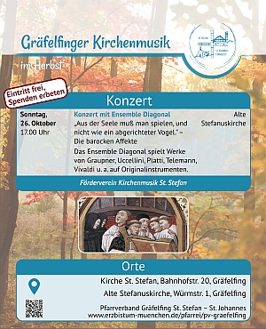 Plakat zum Kirchenkonzert