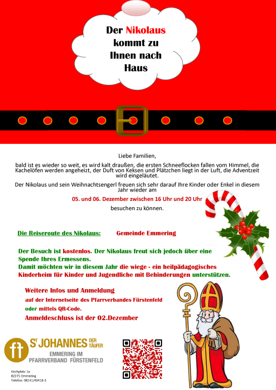 Nikolausaktion Emmering