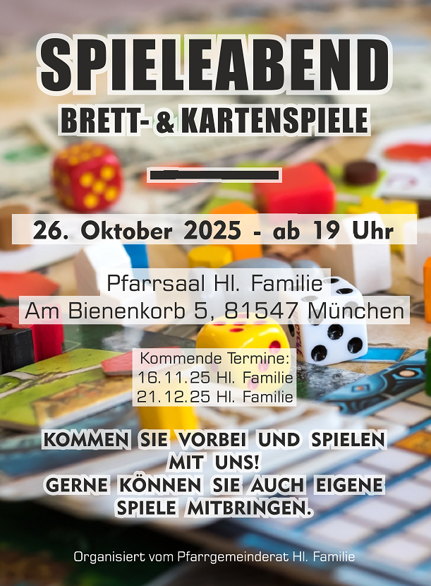 Spieleabend Okt 2025