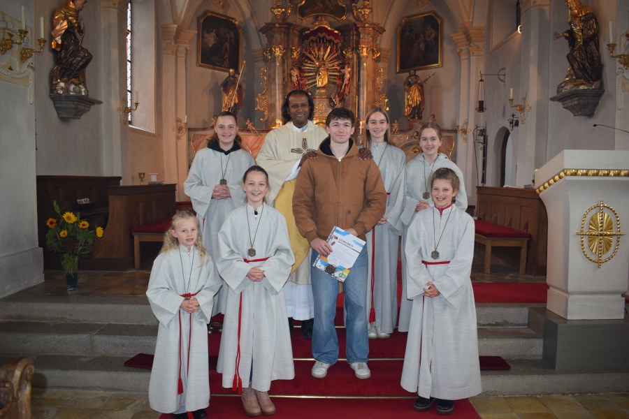 Hinterskirchen Ministrantenverabschiedung