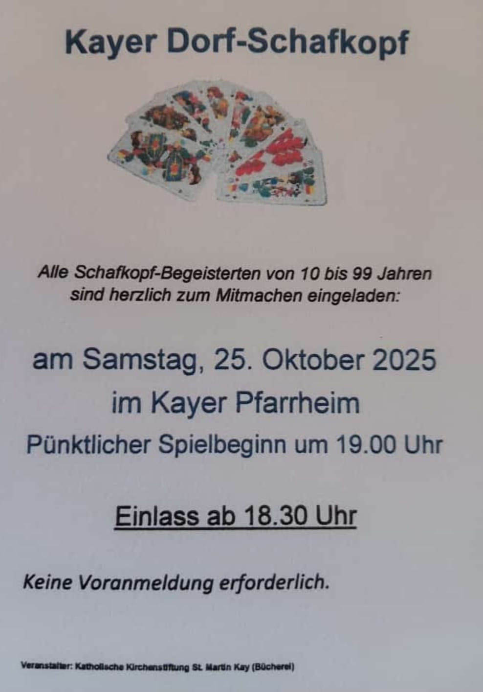 Schafkopf Kay 2025