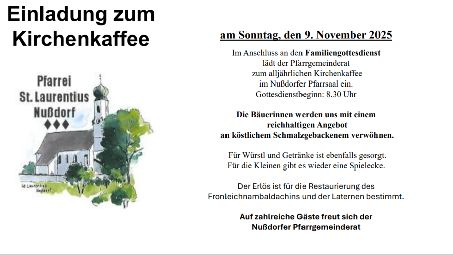 Herbstkirchenkaffee