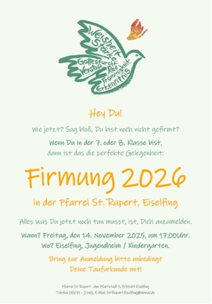 Firmanmeldung 25/26