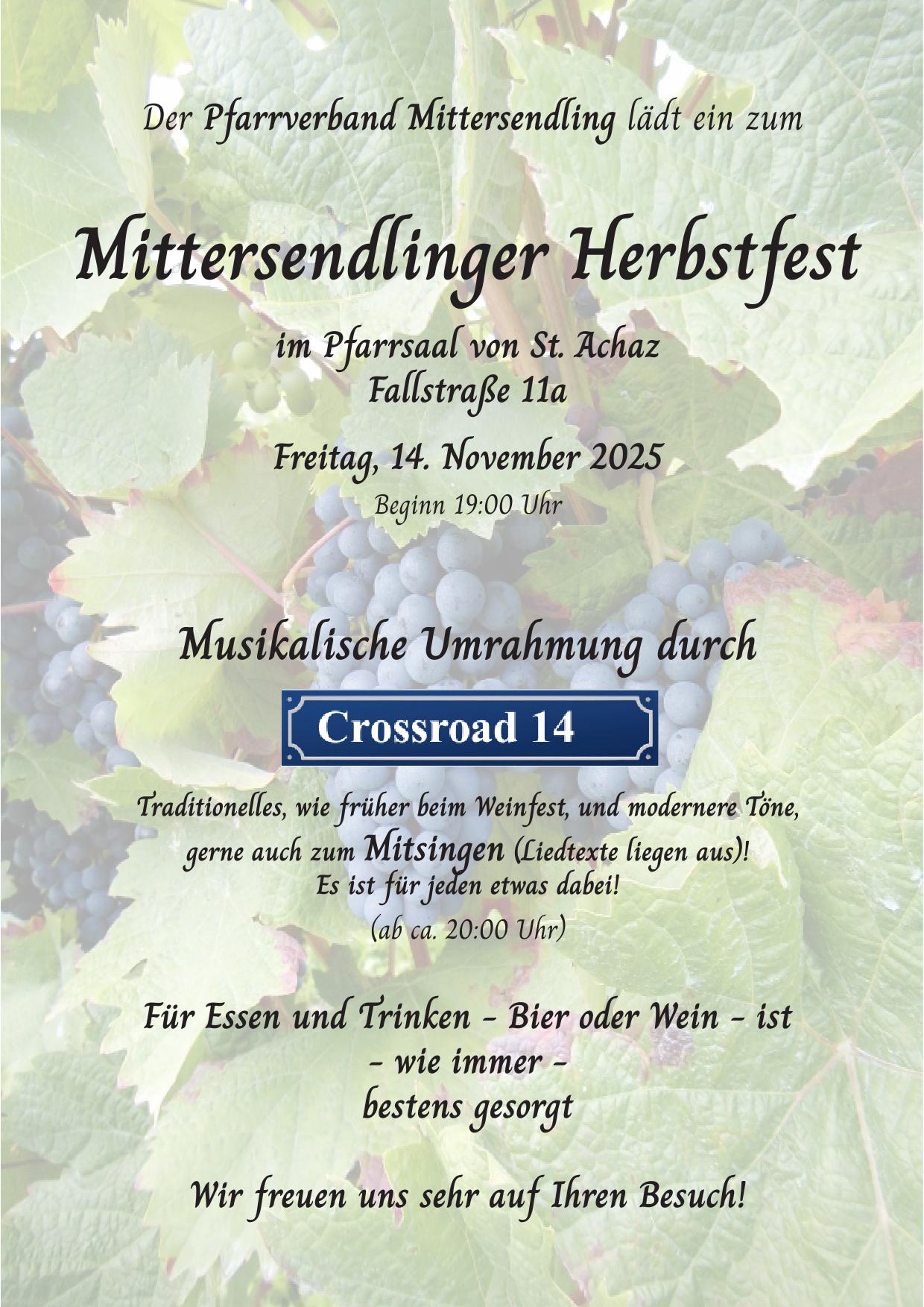 Werbung Herbstfest