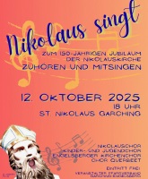 Plakat Nikolaus Singt