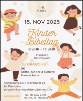Flyer für den Kinderbibeltag