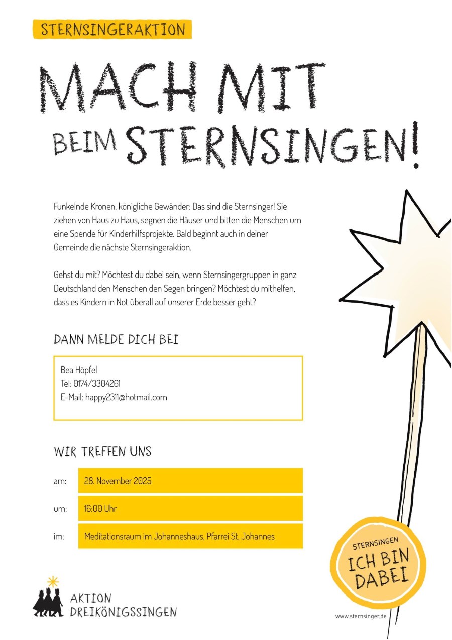 Sternsinger-Aktion 2026