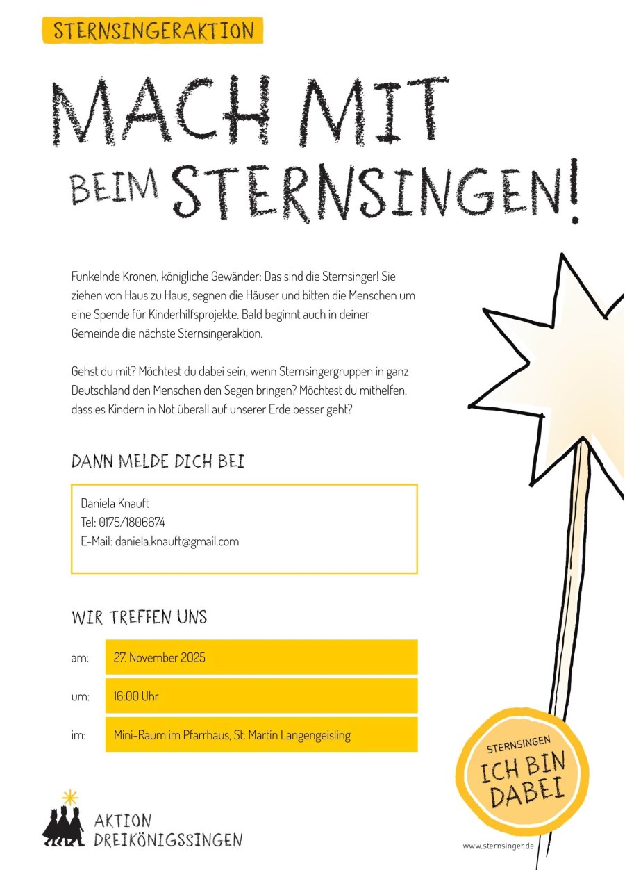 Sternsinger-Aktion 2026