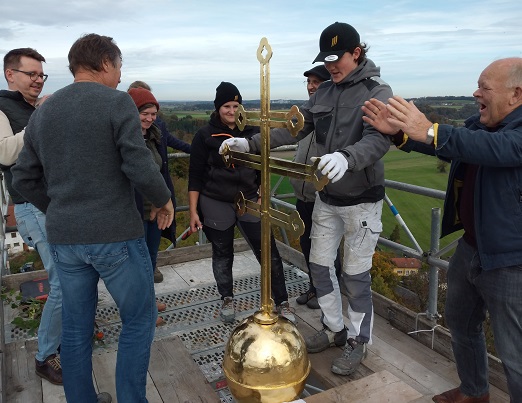 Montage des renov. Kreuzmontage