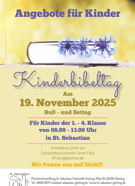 Plakat Bibeltag November 2025