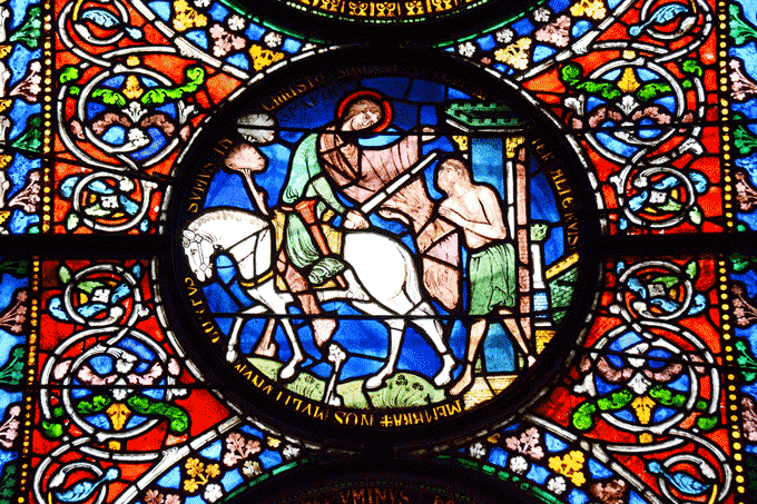 Glasfenster St. Martin