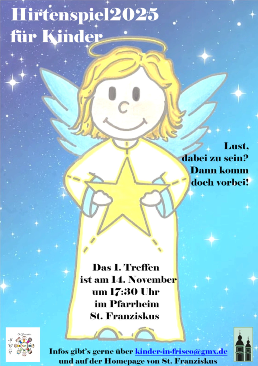 Werbung Hirtenspiel 2025