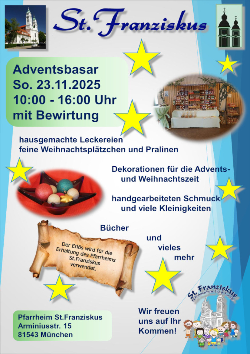 Einladung Adventsbasar 2025
