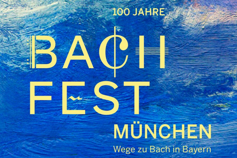 Plakat zum Bachfest in München 2025