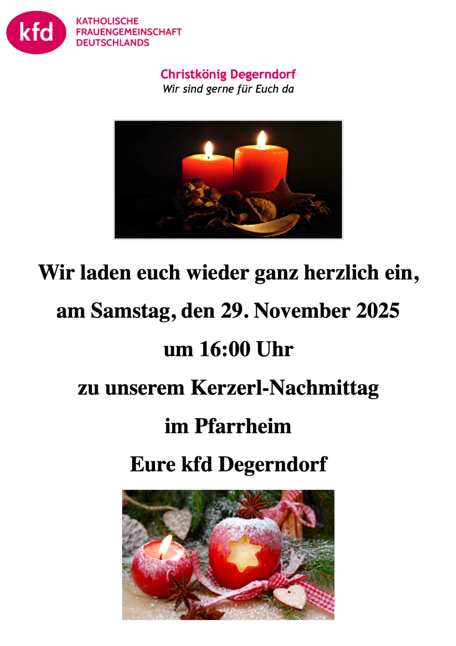 Kerzerlabend 29.11.25