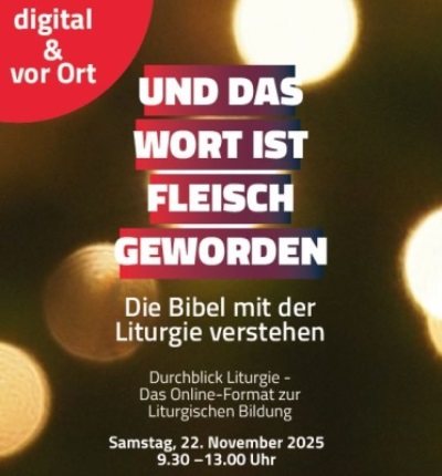 Ausschnitt aus der Pfarrbriefvorlage zu Durchblick Liturgie - Und das Wort ist Fleisch geworden 2025