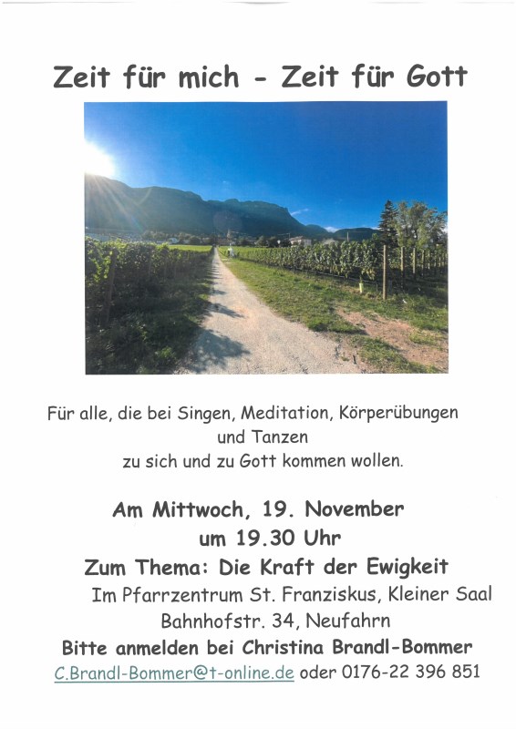 Meditationseinladung