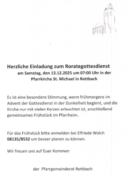 Rorate-Gottesdienst 2025-12-13