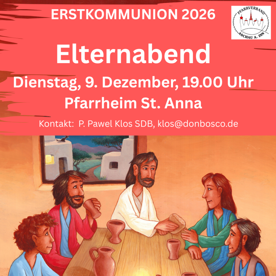 Elternabend Erstkommunion