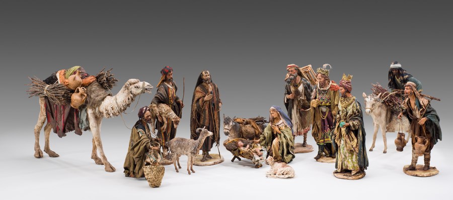 Krippe der italienischen Krippenkünstlerin Angela Tripi