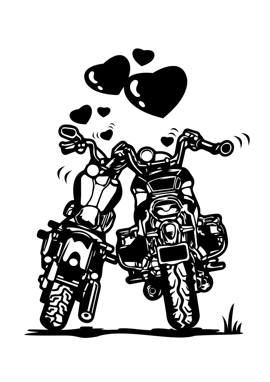Motorrad Love