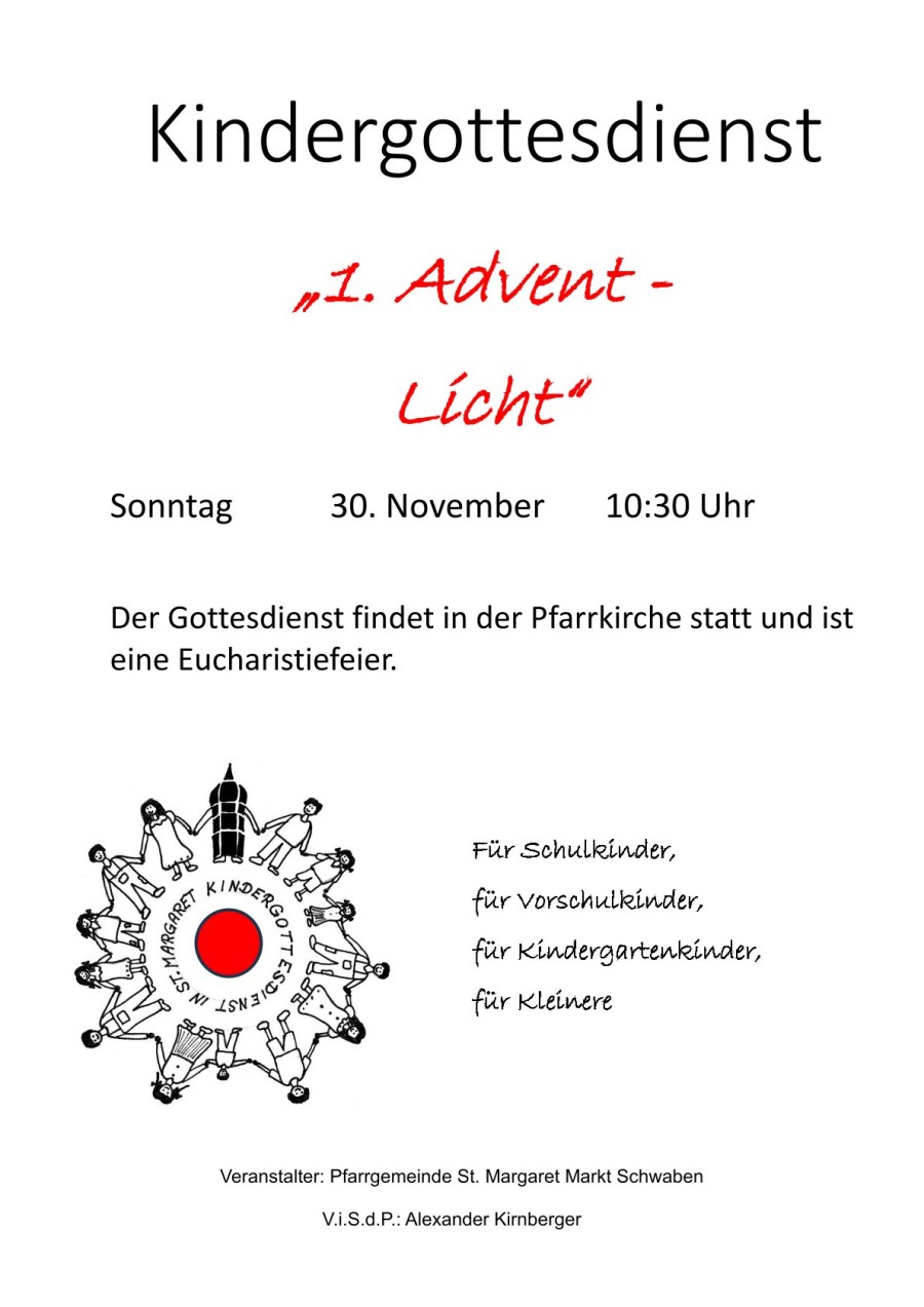 Plakat_Kindergottesdienst_1 Advent 2025-1
